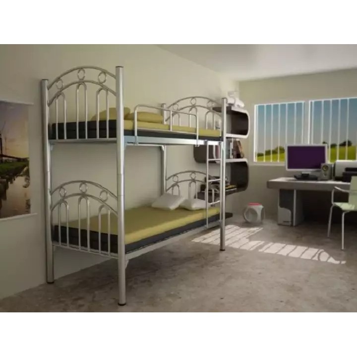 Classic Double Decker Bunk Bed | Shopee Singapore