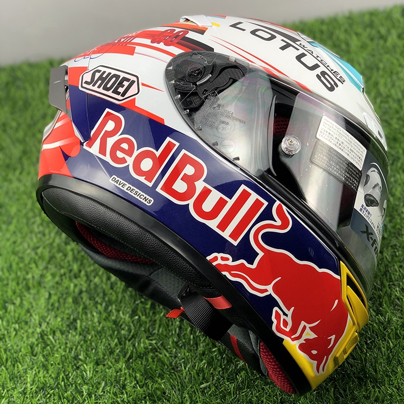 Oem Shoei X14 Marquez Red Bull Power Up Shoei Rf 10 Marquez Power Up Helmet Beecost