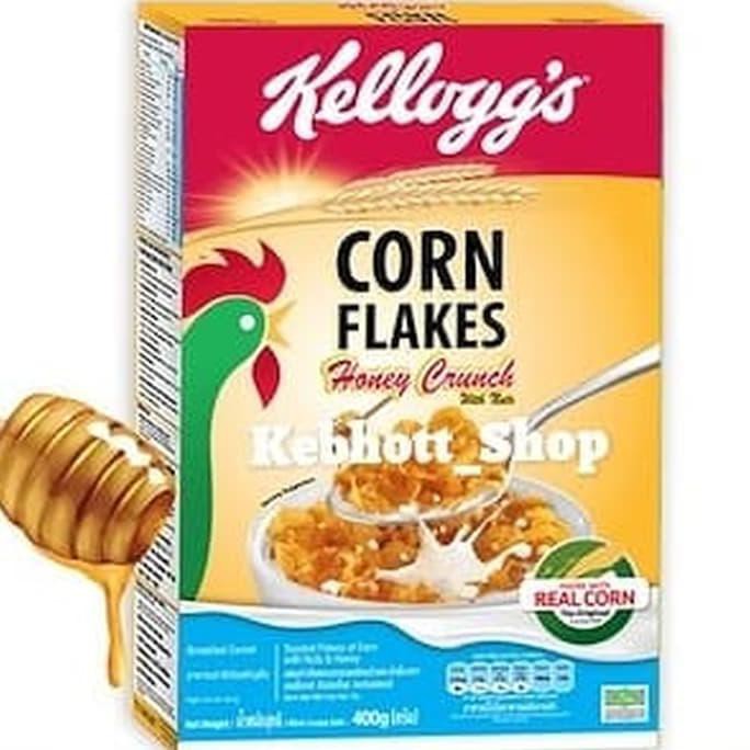 Pay In Place Kellogg S Corn Flakes Honey Crunch Cereals 400gr Honey Corn Cereals Guaranteed Shopee Singapore