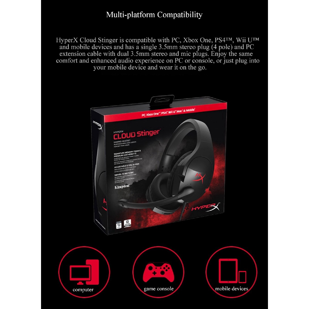 hyperx cloud pc extension cable