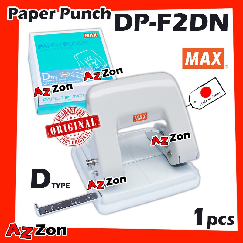 MAX DPF2DN Paper Punch Max Product MADE IN JAPAN MAX D Type Paper