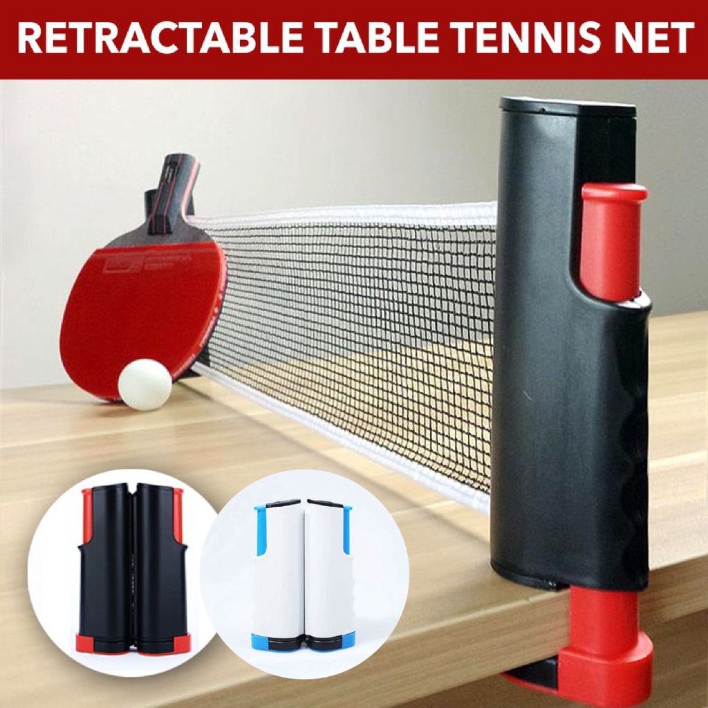 Retractable Table Tennis Net Travel Holiday Portable Replacement Quality UK 