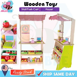 play day food market play set