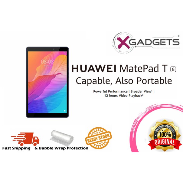 Huawei Matepad T 8 Tablet 2gb 32gb Huawei Malaysia Warranty Shopee Singapore
