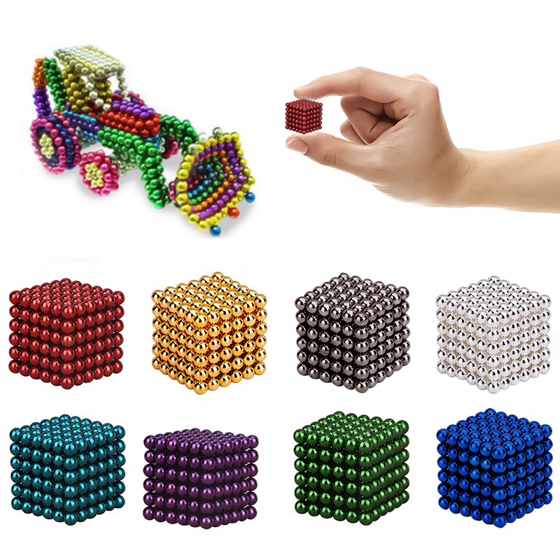 magnetic building beads