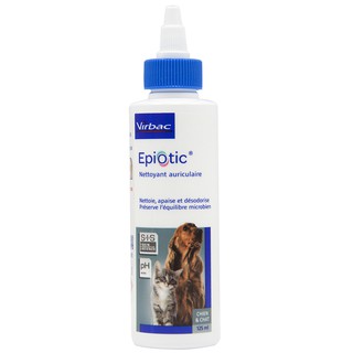 Virbac French Vic Ear Canal Cleaner (Ear Cool) Epi-Otic 125ml Cleaning ...