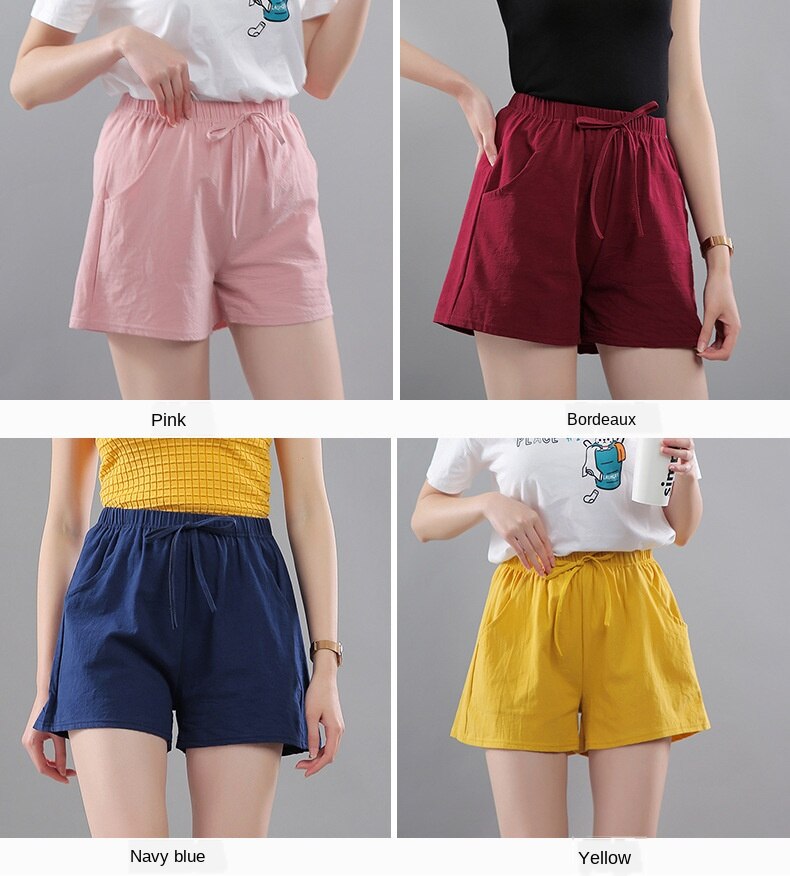 cotton shorts womens