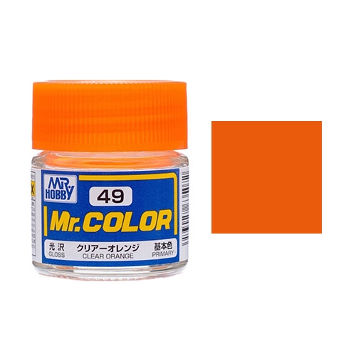 Shop Malaysia Mr Hobby Mr Color C049 Clear Orange Gloss 10ml Shopee Singapore