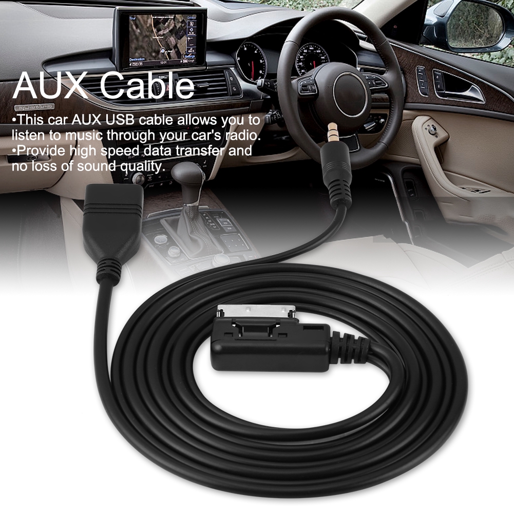 aux cable in car