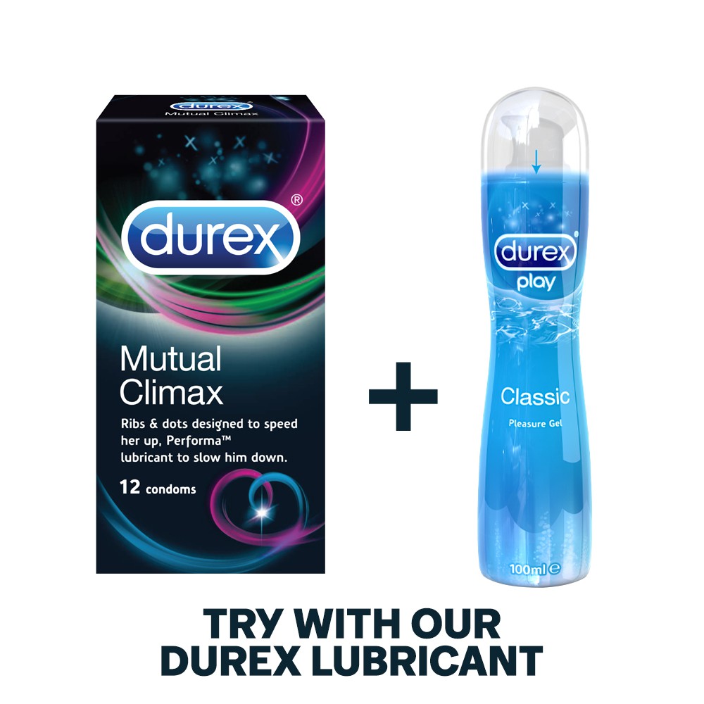 Durex Mutual Climax Condoms Last Longer For Her 12s Shopee Singapore