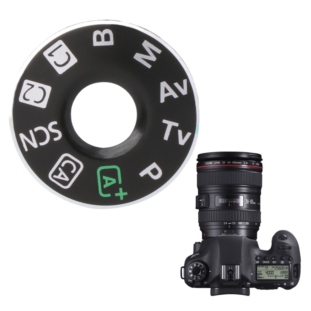 Camera Function Dial Mode Interface Cap Button Repair Parts For Canon Eos 6d New Shopee Singapore