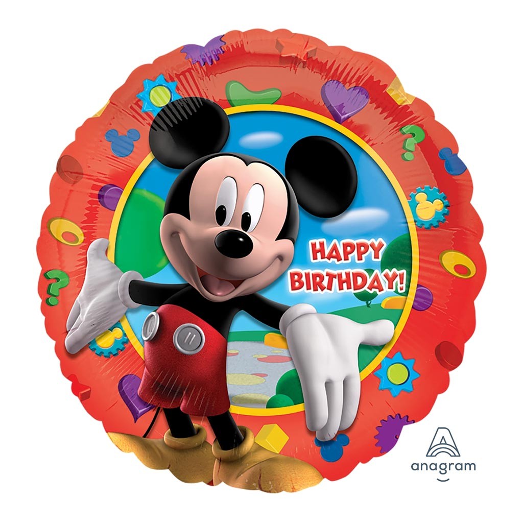 [SG SELLER] USA Authentic Disney Mickey Clubhouse Happy Birthday Helium ...