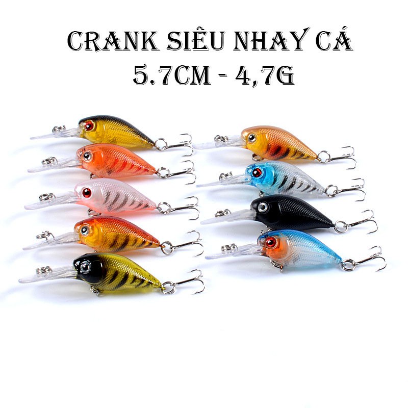 Fake Fish Bait Crick 5.7Cm 4.7G Fake Bait Specializes In Catching