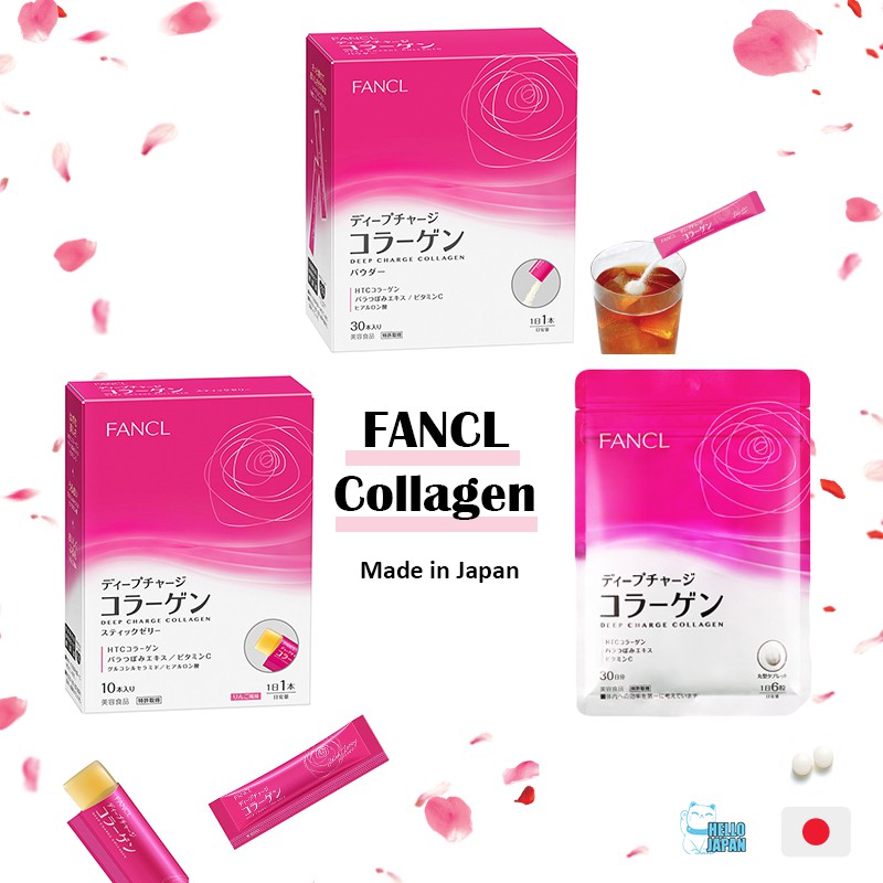 FANCL (JAPAN) Deep Charge Collagen | Shopee Singapore