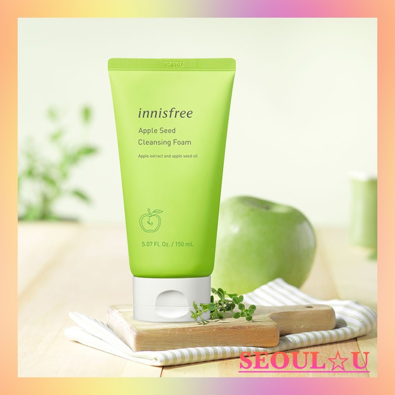 apple seed cleansing foam