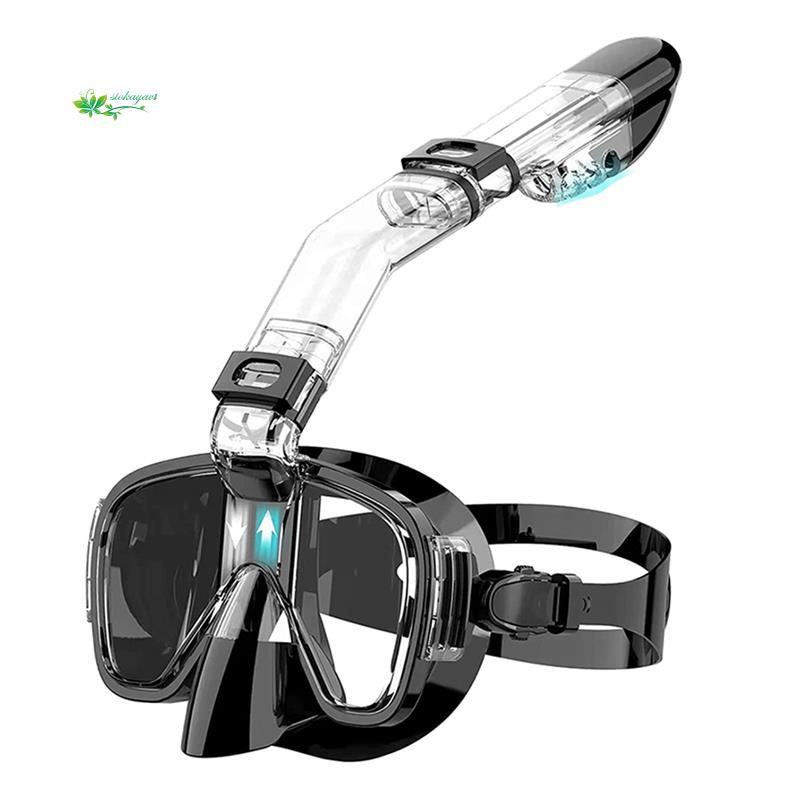 Snorkel Foldable Diving Cover with Dry Top System and Camera Mount
