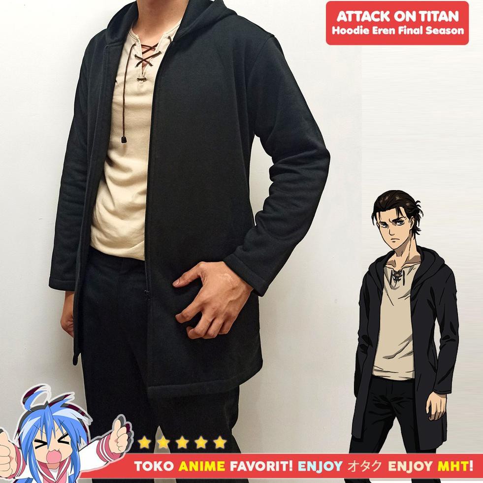 eren yeager cosplay shirt