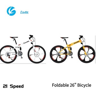 SG STOCK  Free Installation  Shimano 7 Speed 】Livfit Foldable 