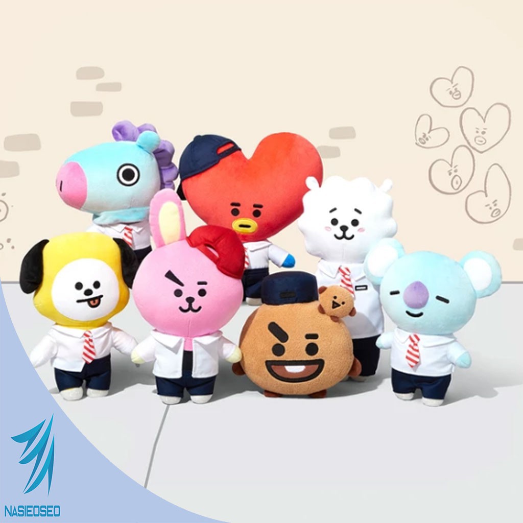 bt21 plush sizes