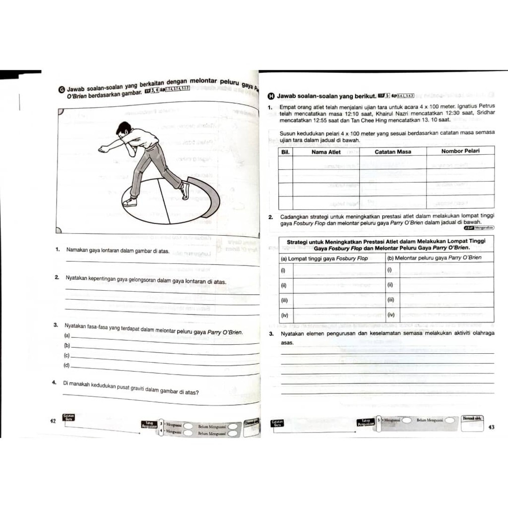 Activitition Book 2021 1 2 3 Kssm Pep Publication Level Education Simulation Module Pjk Shopee Singapore