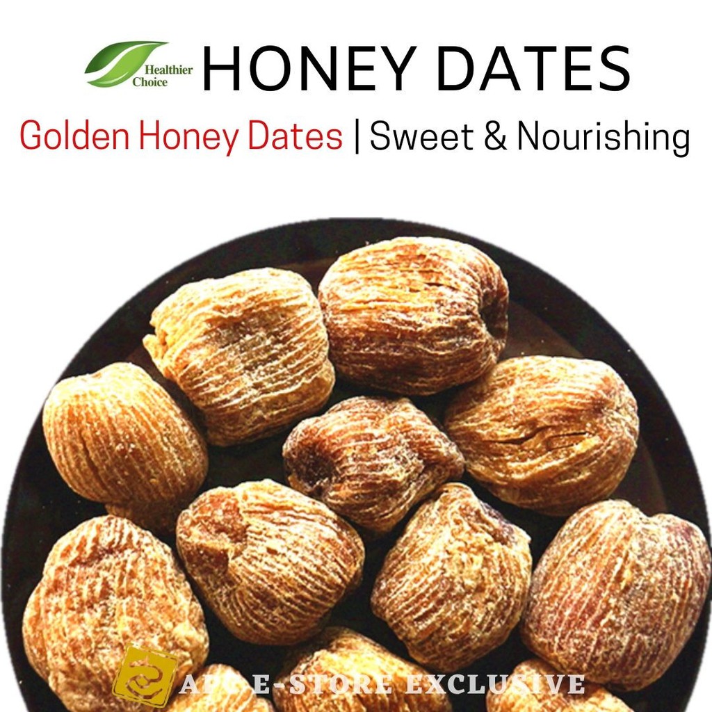 [HEALTHIER CHOICE] GOLDEN HONEY DATES Natural Sweeteners Shopee