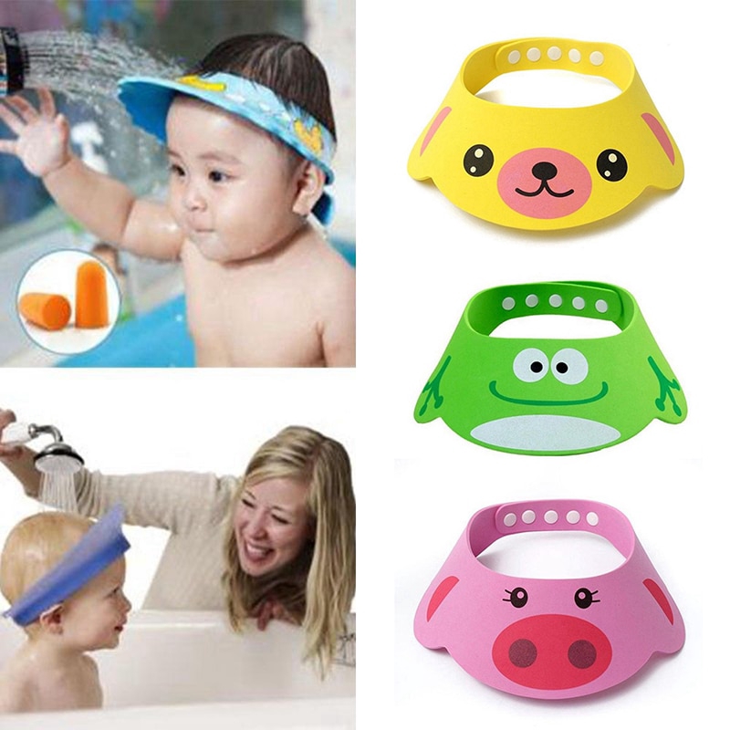 baby hair wash cap