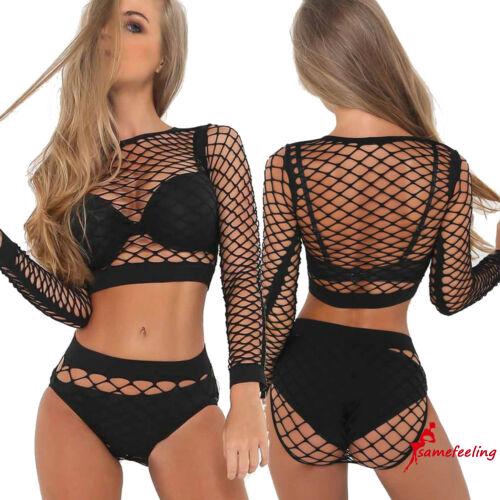 fishnet swimwear