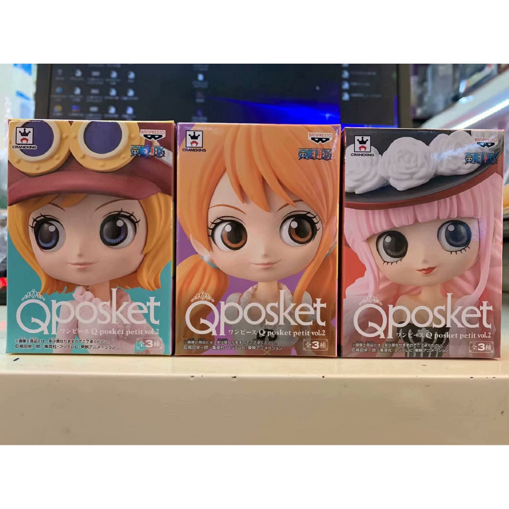 3 Style Figures Qposket One Piece 3 Pieces Set Shirahoshi Boa Hancock Nefeltari Vivi Shopee Singapore