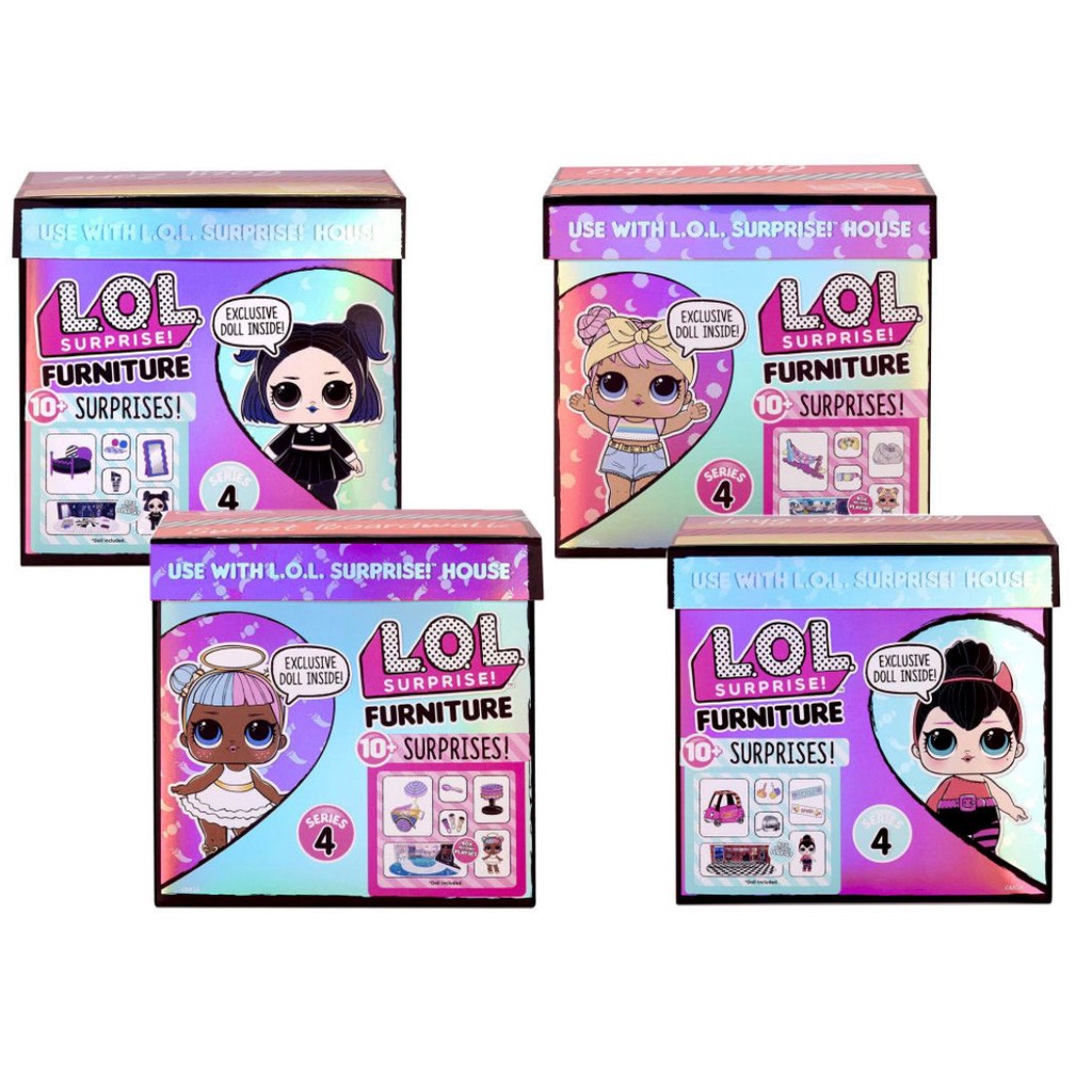 [In Stocks] Authentic LOL Surprise Furniture Series 4, Home Accessories