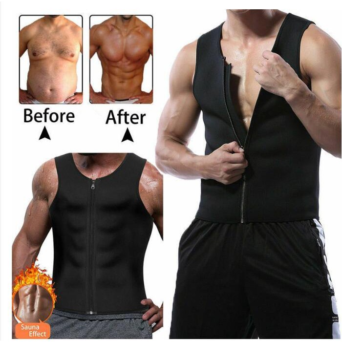 head neoprene sauna vest
