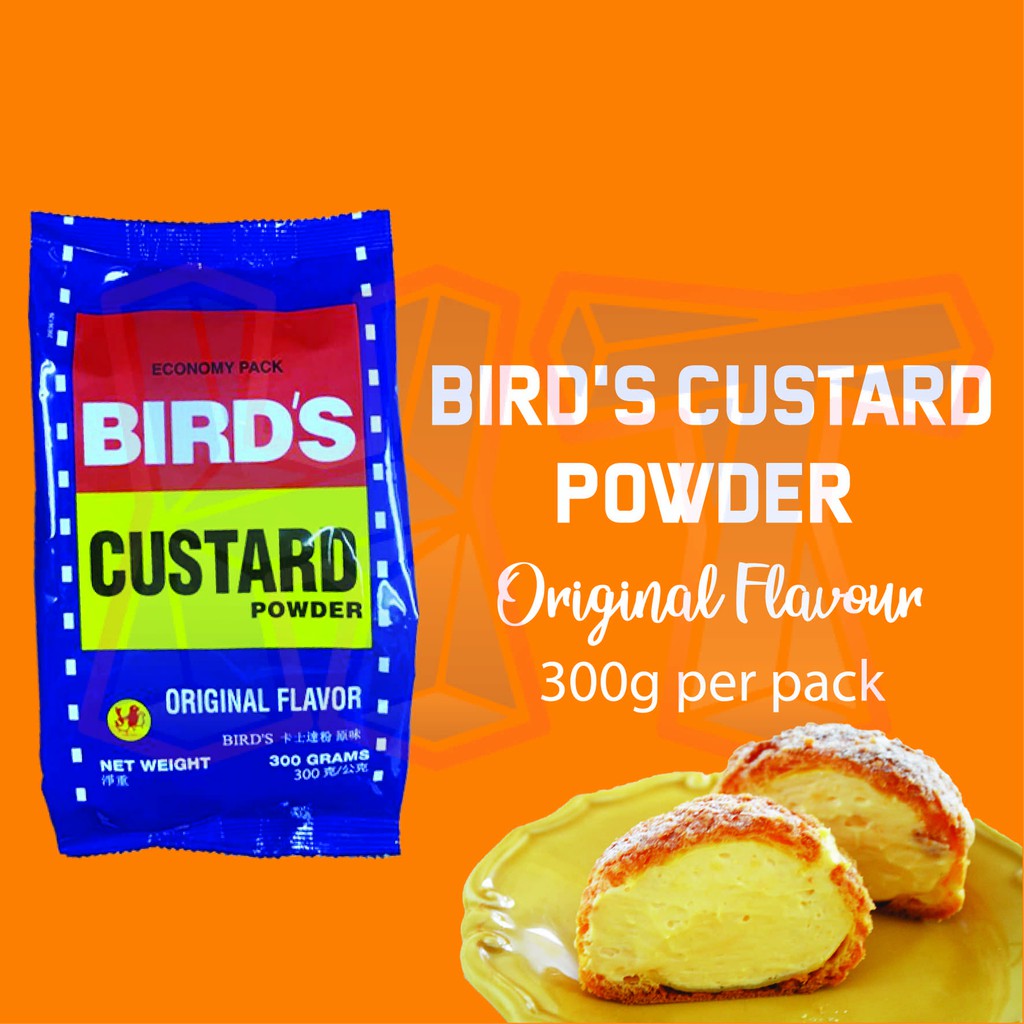 Bundle Of 2 300gm Bird S Custard Powder 蛋黄粉 Bột Trứng Vang Shopee Singapore