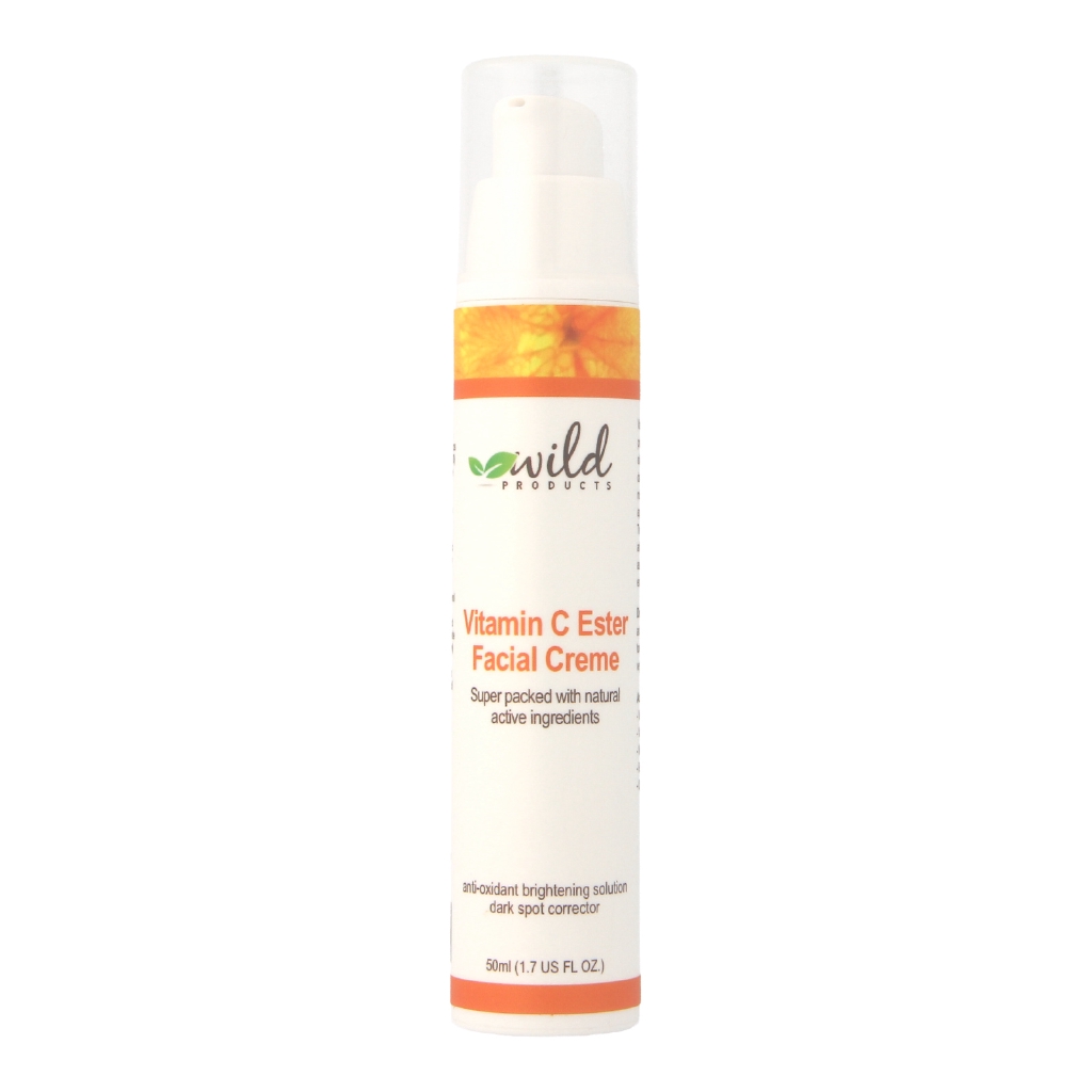 Wild Products Vitamin C Facial Creme 88 Organic Content Hydrates And Brightens Skin Antioxidant Intensive 50ml Shopee Singapore