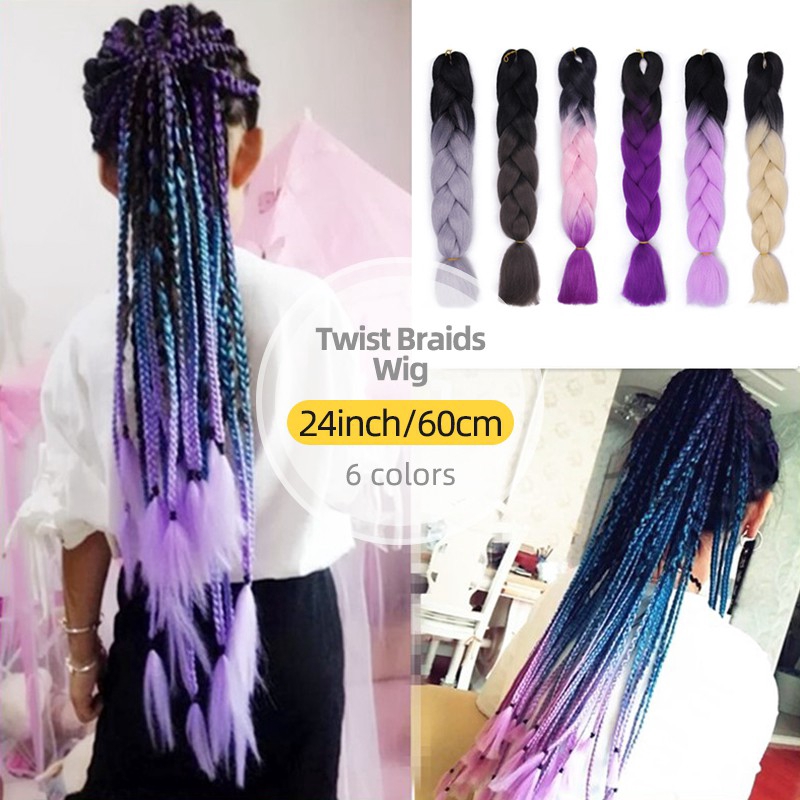 synthetic hair extensions for braiding