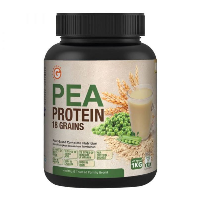 Goodmorning Pea Protein 18 Grains 1kg Shopee Singapore