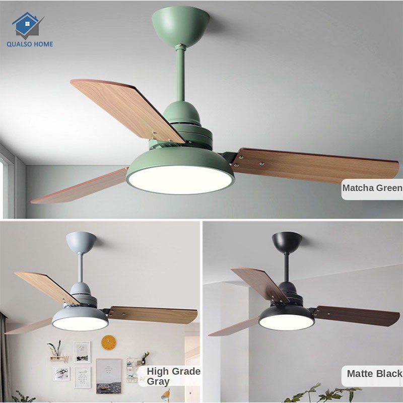 Nordic Ceiling Fan Lights Lamp, Dining Room Ceiling Fan Light Fixture