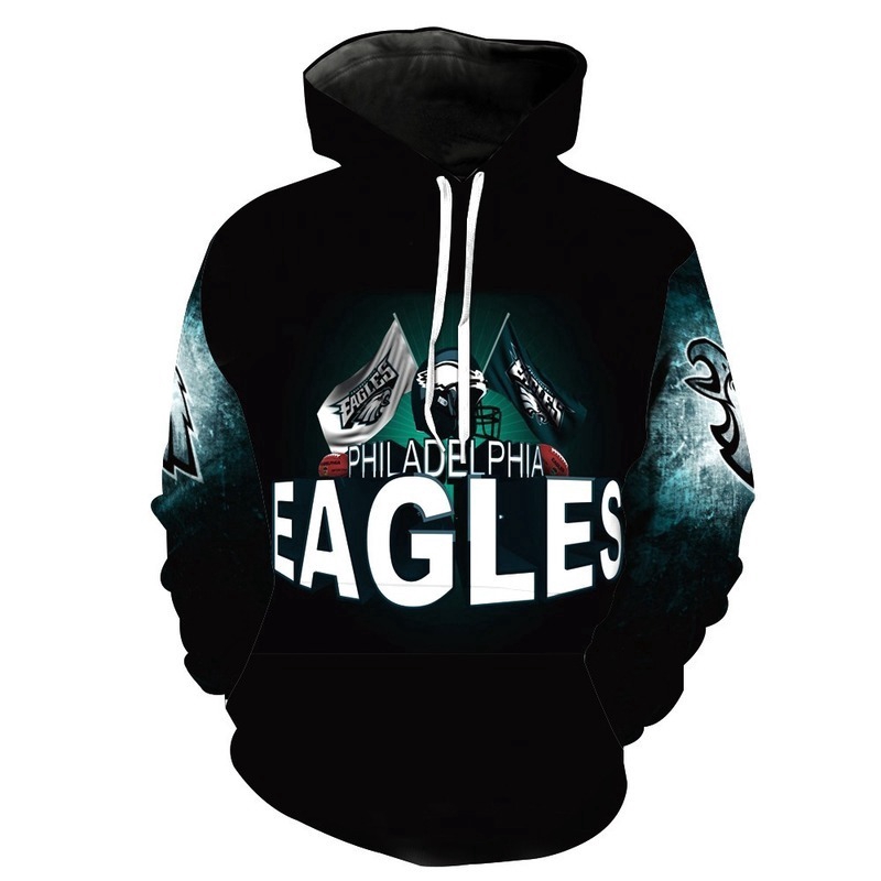 philadelphia eagles hooded sweatshirt