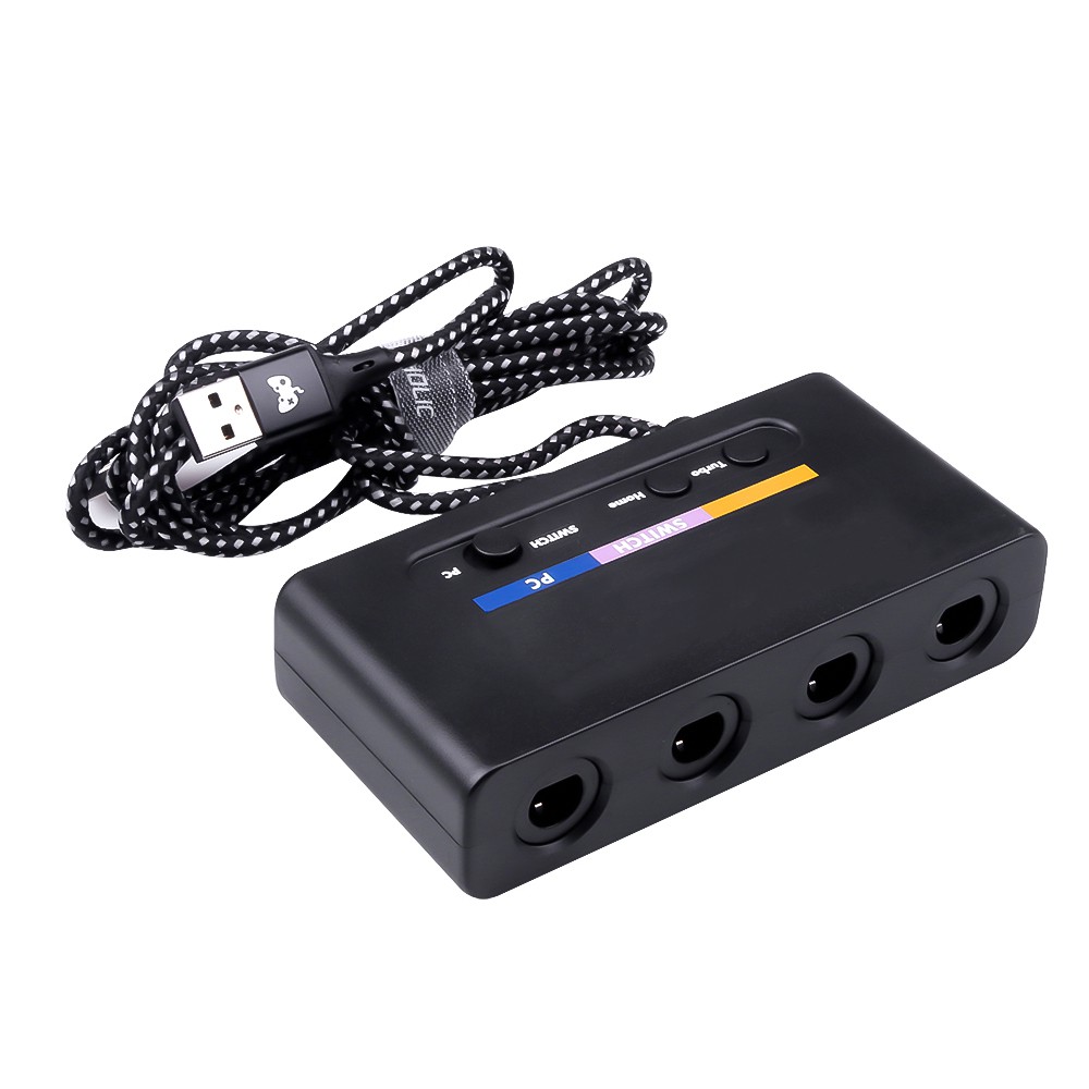 4 Port Usb Gamecube Controller Adapter For Wii U Pc Switch Converter Nintendo Pc Shopee Singapore