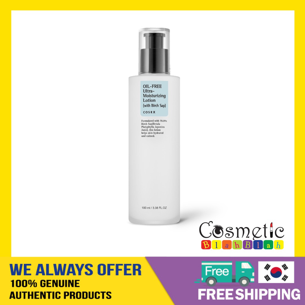 cosrx oil free ultra moisturizing lotion shopee