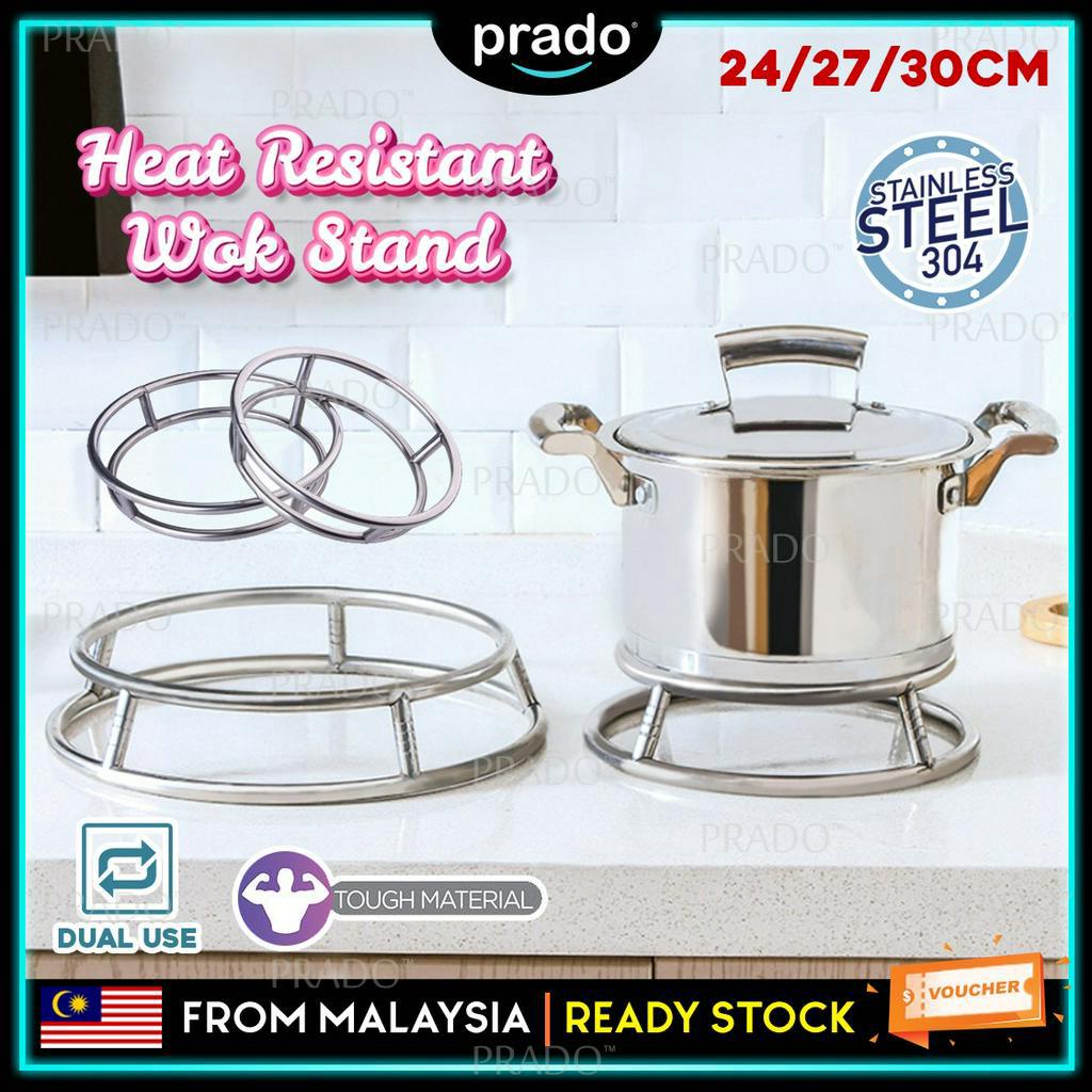 PRADO Reversible Size Home Stainless Steel Support Cooker Pots Holder