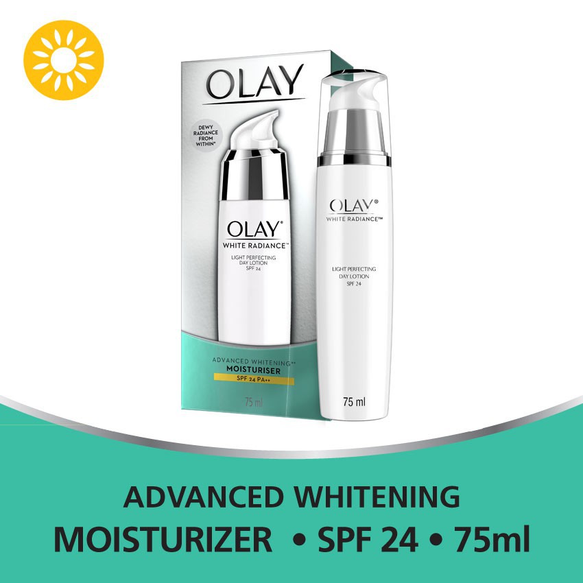 olay white radiance light perfecting day lotion spf 24