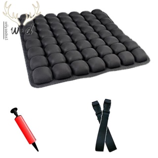 ┇Air Inflatable Car Seat Back Cushion Pain Pressure Relief Comfort Pad for Office Chair Wheelchair Mat
