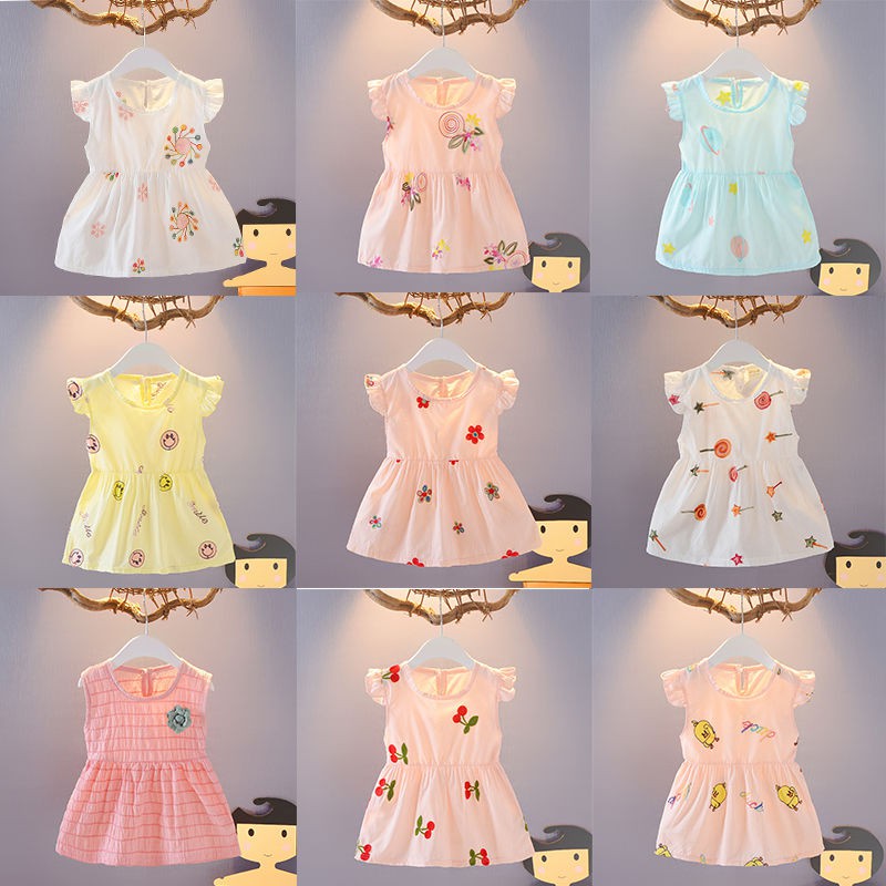 summer dresses for 1 year baby girl