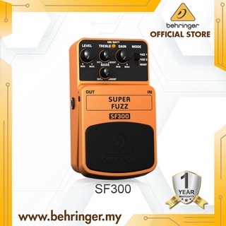 BEHRINGER SF300 3-Mode Fuzz Distortion Effects Pedal