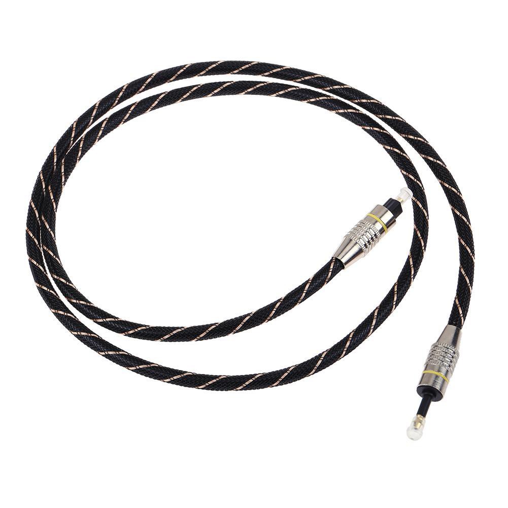 3.5mm Digital Optical Audio Cable Fiber Mini Toslink to Toslink Optical