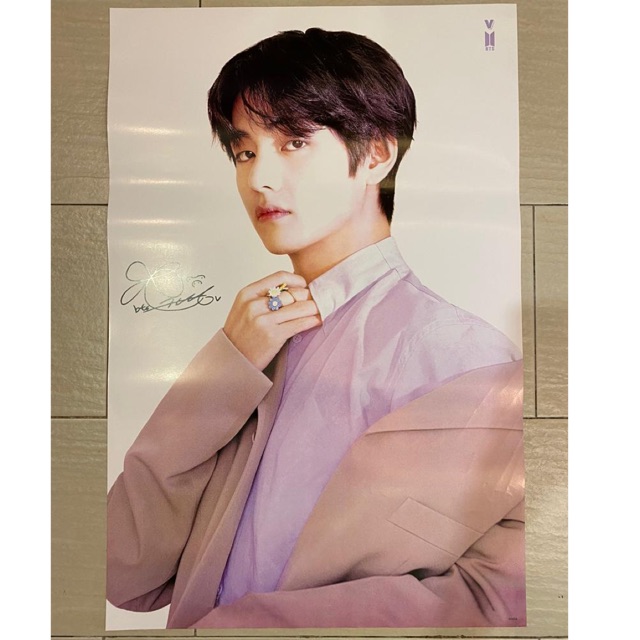 Kpop Bts Commercial Posters 60 X90 Cm Shopee Singapore