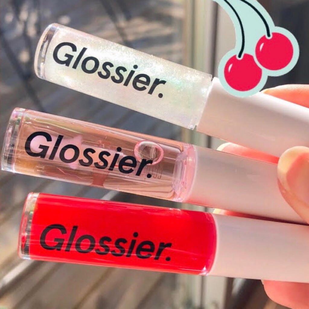 Glossier Lip Gloss Clear Red Holographic | Shopee Singapore