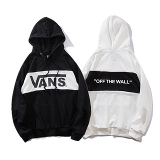 vans x off white hoodie