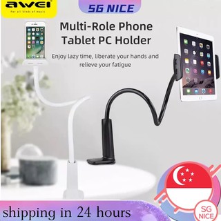[ SG NICE]Fexible LAZY Holder Universal rotate Available Desk Holder For Mobile Phone Pad and Tablet Awei X3 brand
