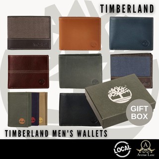 *SG* Timberland Mens Leather Wallet with Gift Box *100% Authentic*