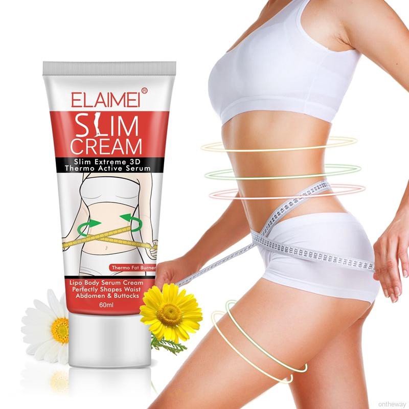 Elaimei Slim Cellulite Removal Cream Fat Burner Weight Loss Slimming Creams Waist Abdomen And Buttock Shopee Singapore